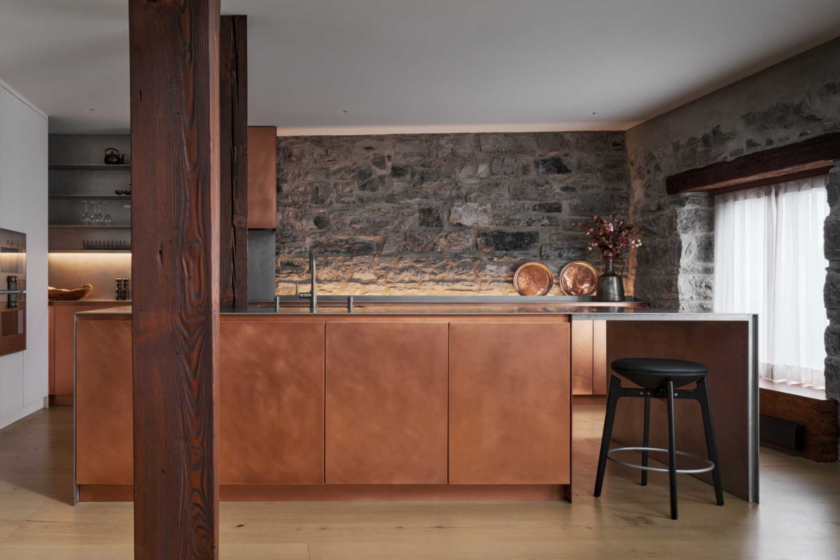 Layout of a Copper Kitchen