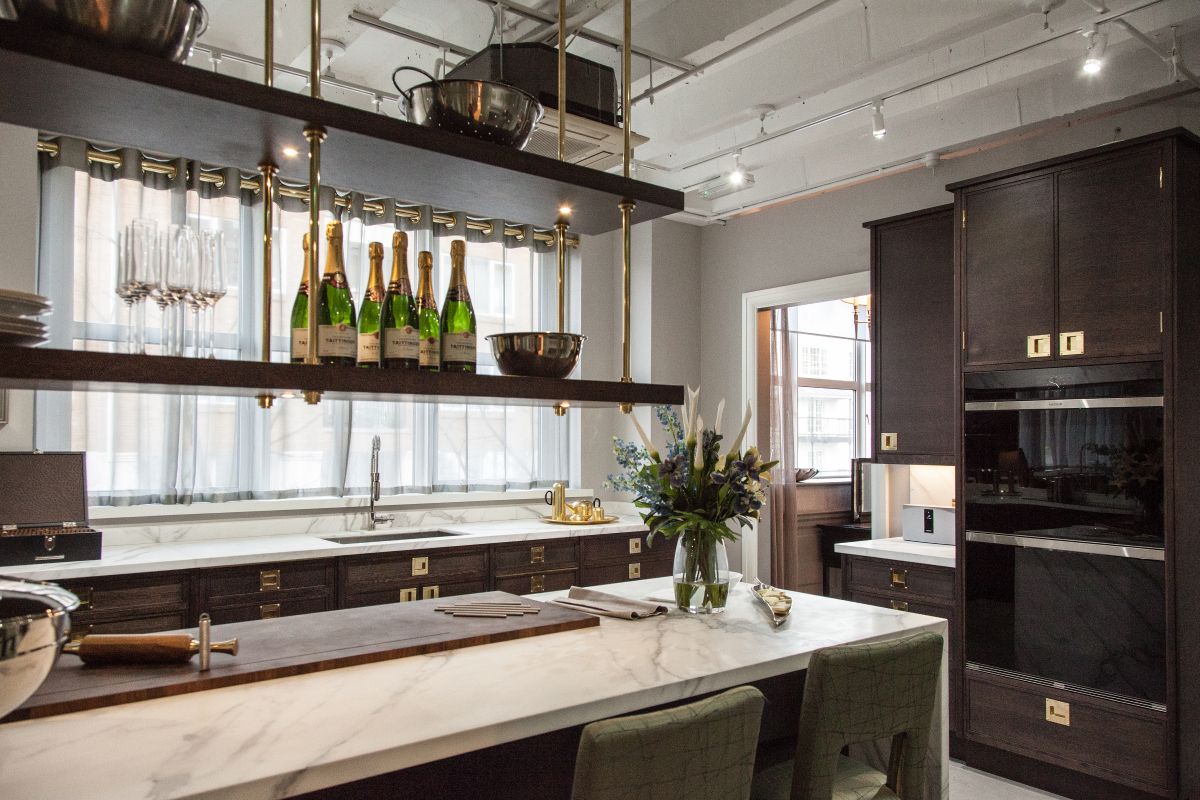 Brass Marble Opulence